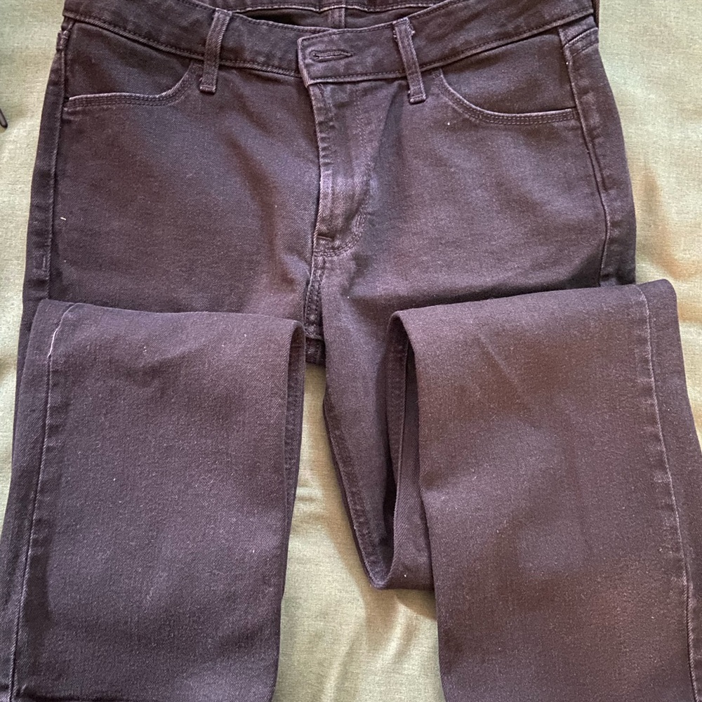 Old Navy Black Boot-Cut Jeans